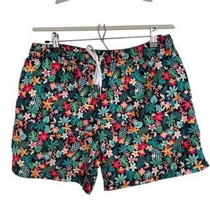 Chubbies Men's Classic Swim Trunk 5.5" Floral The Boomerangs, Size L, Like New